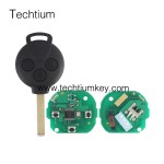 433Mhz 7941 ID46 chip 3 button remote key for Mercedes Benz Smart Fortwo 2005-2015